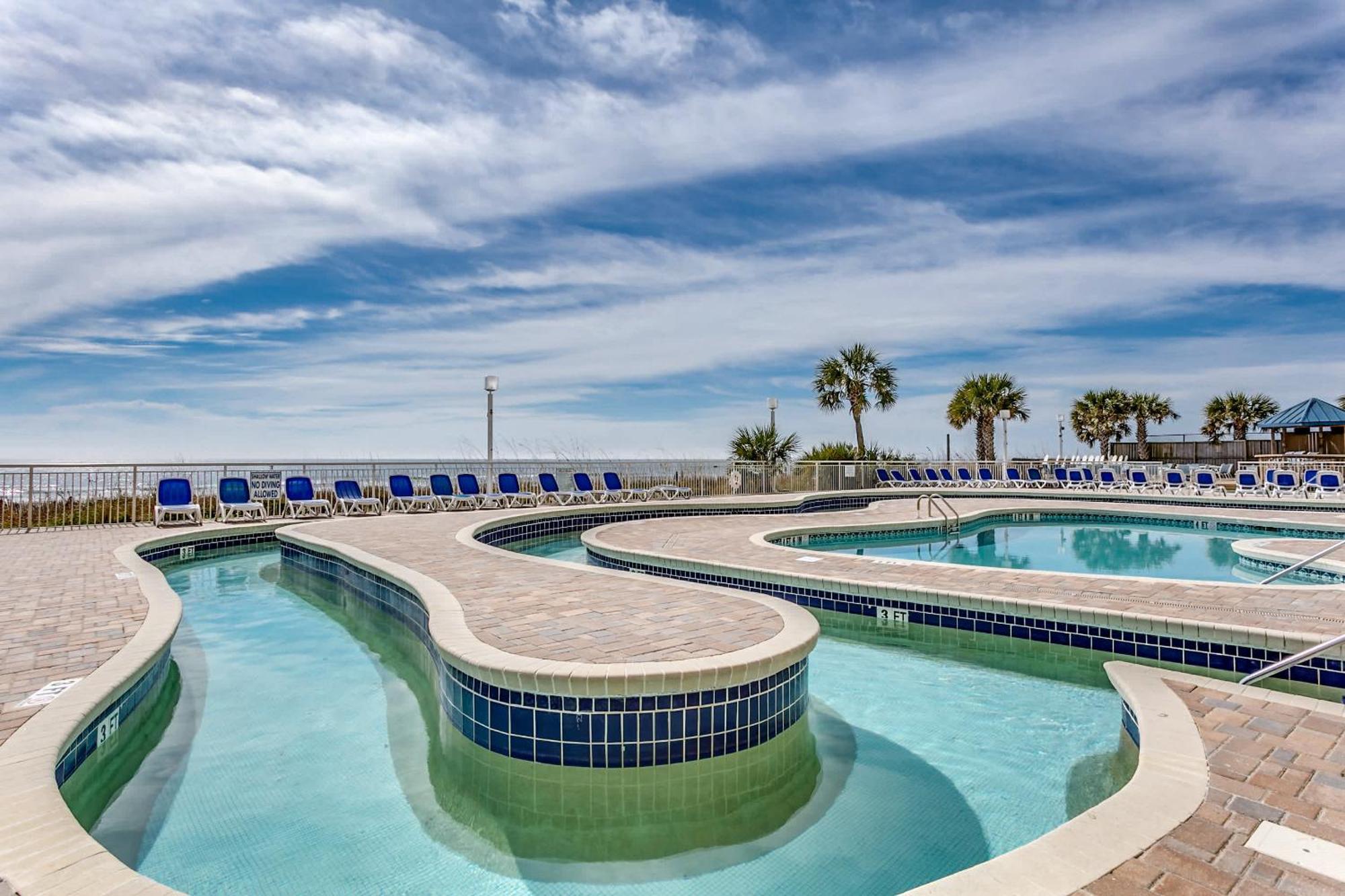 Oceanfront Top Location Modern Resort Lazy River Huge Pool Oasis Myrtle Beach Exterior photo